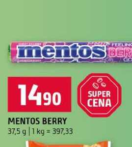 MENTOS BERRY 37,5 g
