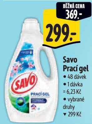 Savo Prací gel, 48 dávek Albert