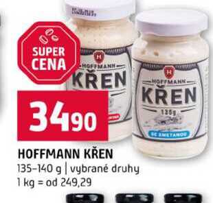 HOFFMANN KŘEN 135-140 g vybrané druhy 