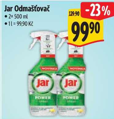 Jar Odmašťovač, 2x 500 ml Albert