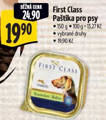 First Class Paštika pro psy, 150 g