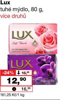 Lux tuhé mýdlo, 80 g Barvy a laky drogerie 
