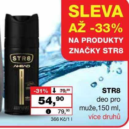 STR8 deo pro muže, 150 ml Barvy a laky drogerie 