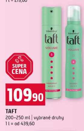 TAFT 200-250 ml vybrané druhy Terno