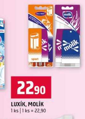 LUXÍK, MOLÍK 1 ks Terno