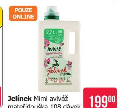 Jelínek Mimi aviváž mateřídouška 108 dávek Teta drogerie