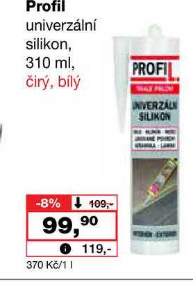 Profil univerzální silikon, 310 ml Barvy a laky drogerie 