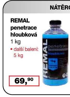 REMAL penetrace hloubková 1 kg 
