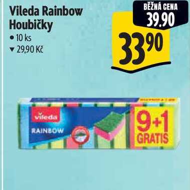 Vileda Rainbow Houbičky, 10 ks Albert