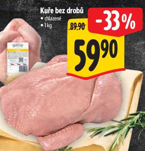 Kuře bez drobů 1 kg