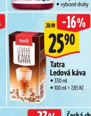 Tatra Ledová káva 330 ml