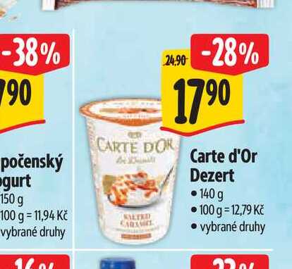Carte d'Or Dezert 140 g