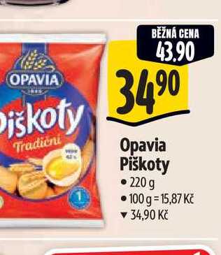 Opavia Piškoty 220 g