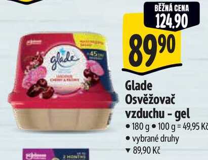 Glade Osvěžovač vzduchu - gel, 180 g