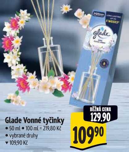 Glade Vonné tyčinky, 50 ml Albert