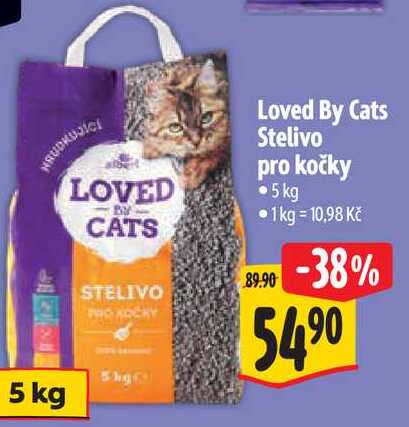 Loved By Cats Stelivo pro kočky, 5 kg