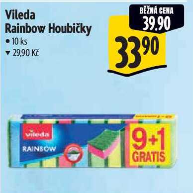 Vileda Rainbow Houbičky 10 ks Albert