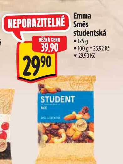   Emma Směs studentská 125 g  
