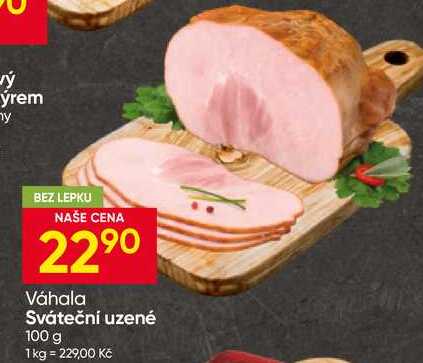 Váhala Sváteční uzené 100 g 