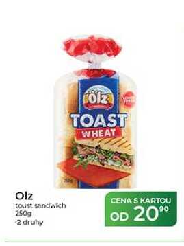 Ölz toust sandwich 250g