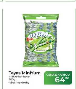 Tayas MiniYum měkké bonbóny 700g