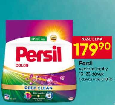 Persil vybrané druhy 13-22 dávek 