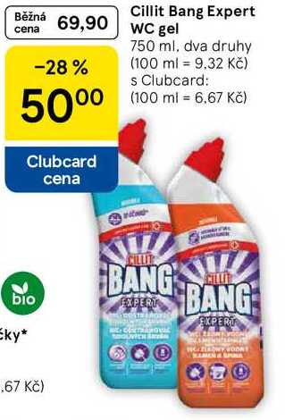 Cillit Bang Expert WC gel, 750 ml