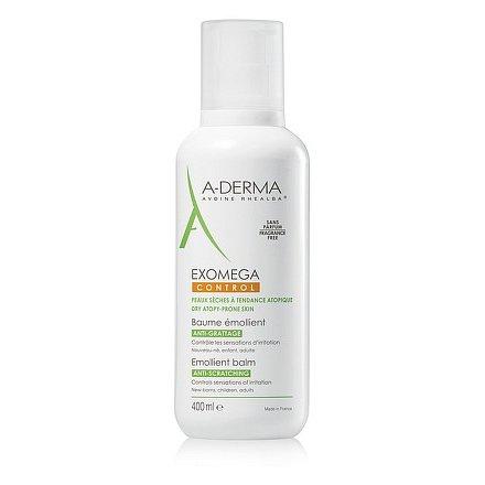 A-derma Exomega Control emolienční balzám 400ml Lékárna LEMON