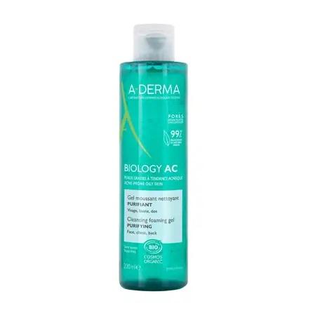 A-derma Biology Ac Čisticí pěnivý gel 200 ml Lékárna LEMON
