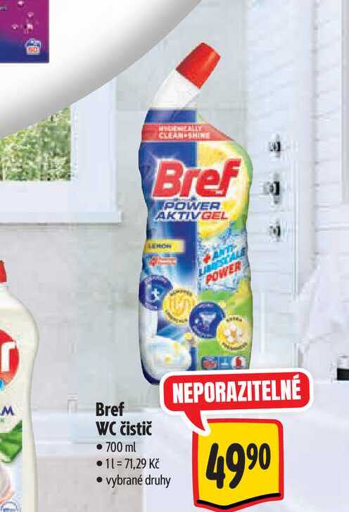 Bref WC čistič   700 ml Albert
