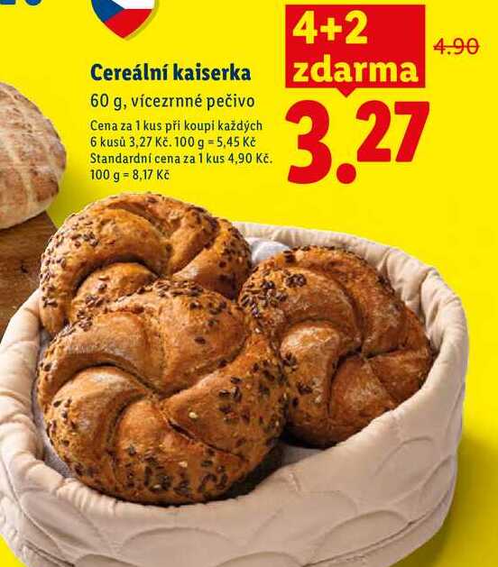 Cereální kaiserka, 60 g