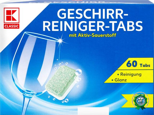 K-CLASSIC Tablety do myčky Kaufland