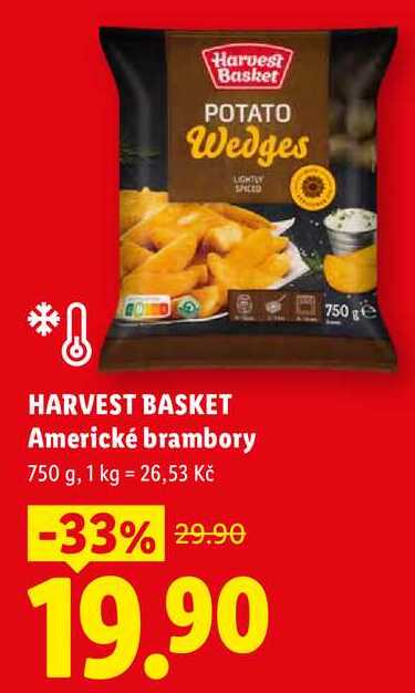 HARVEST BASKET Americké brambory, 750 g