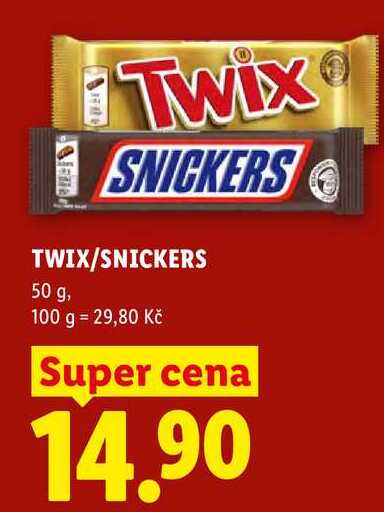 TWIX/SNICKERS, 50 g