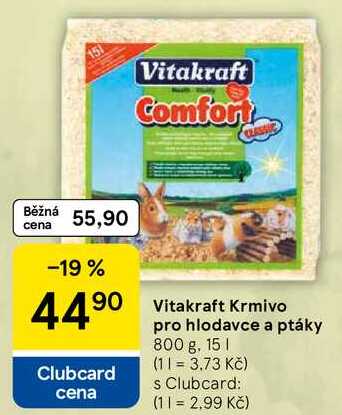 Vitakraft Krmivo pro hlodavce a ptáky, 800 g