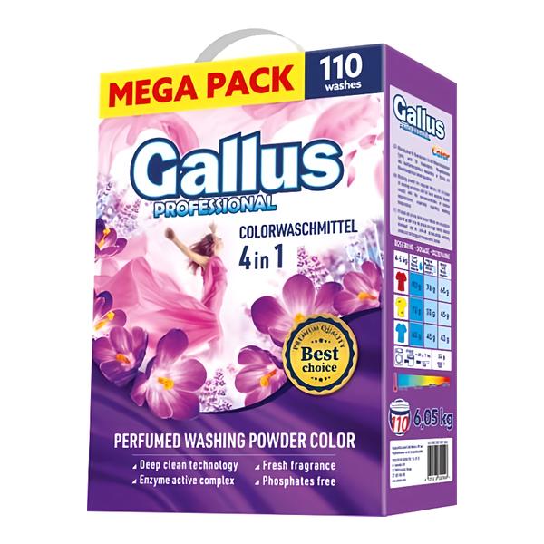 Gallus Professional Prací prášek Color Box 6,05kg Košík.cz