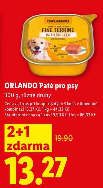 ORLANDO Paté pro psy, 300 g 
