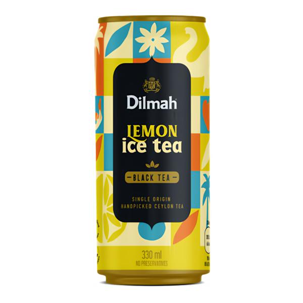 Dilmah Černý Čaj Citrón 0,33l plech