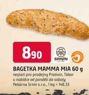 BAGETKA MAMMA MIA 60 g 