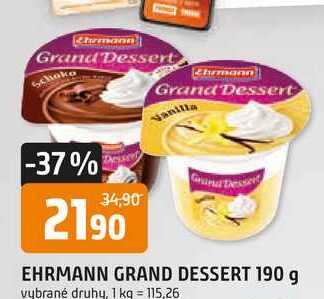 EHRMANN GRAND DESSERT 190 g