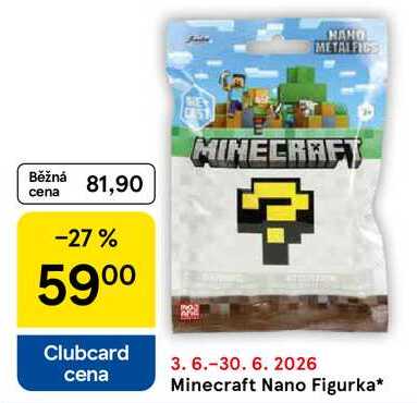 Minecraft Nano Figurka Tesco