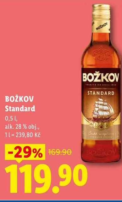 BOŽKOV Standard, 0,5 l