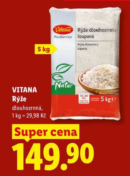 Vitana Rýže, 1 kg