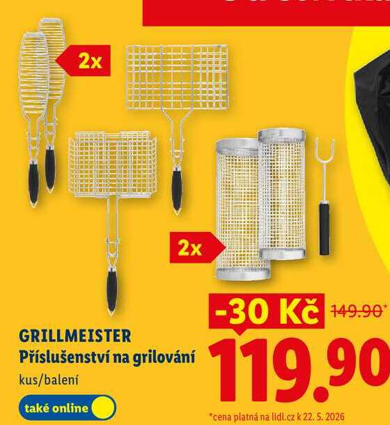 GRILLMEISTER Příslušenství na grilování, kus/balení