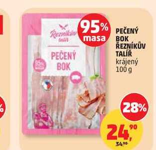 PEČENÝ BOK ŘEZNÍKŮV TALÍŘ, 100 g
