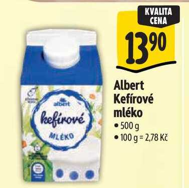 Albert Kefírové mléko, 500 g