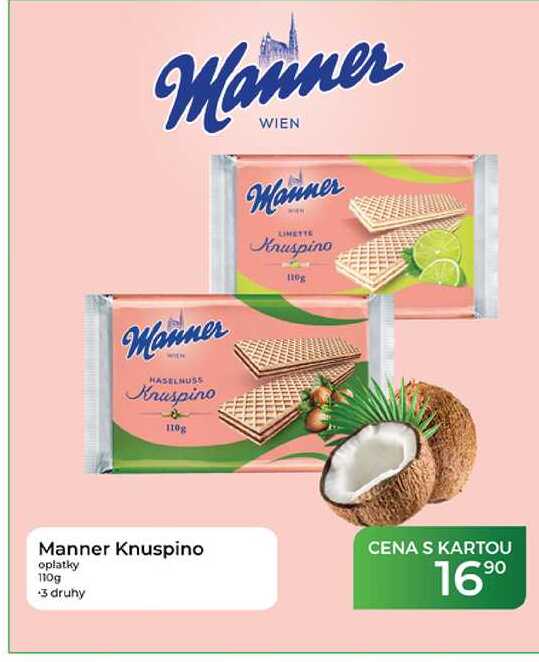 Manner Knuspino oplatky 110g