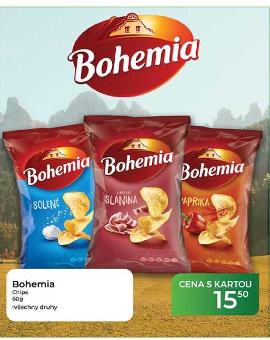 Bohemia Chips 60g