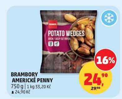 BRAMBORY AMERICKÉ PENNY, 750 g