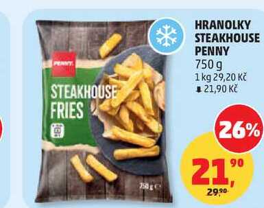 HRANOLKY STEAKHOUSE PENNY, 750 g